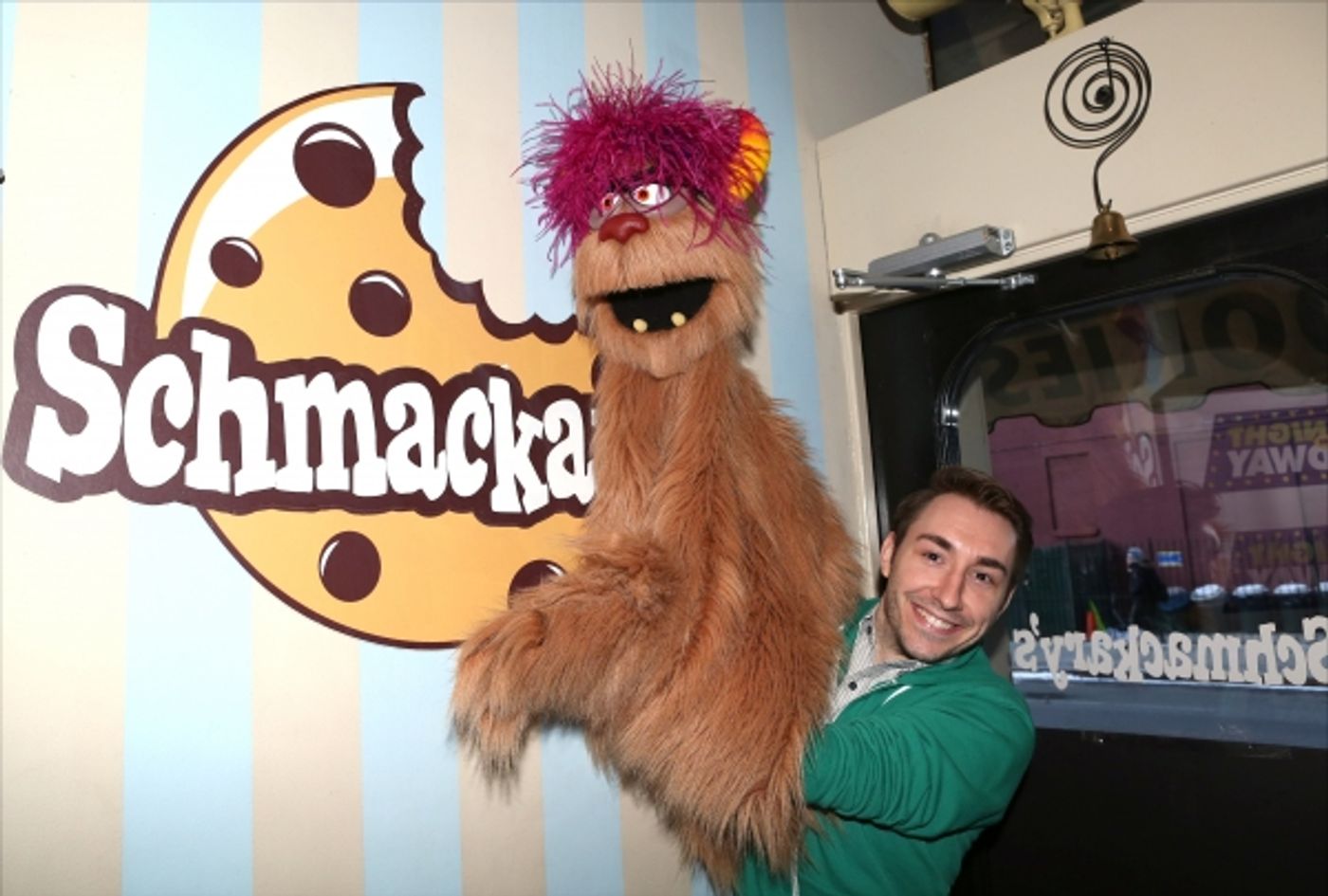 Photo Coverage: AVENUE Q's Trekkie Monster Serve Sweet Treats at Schmackary's  Image