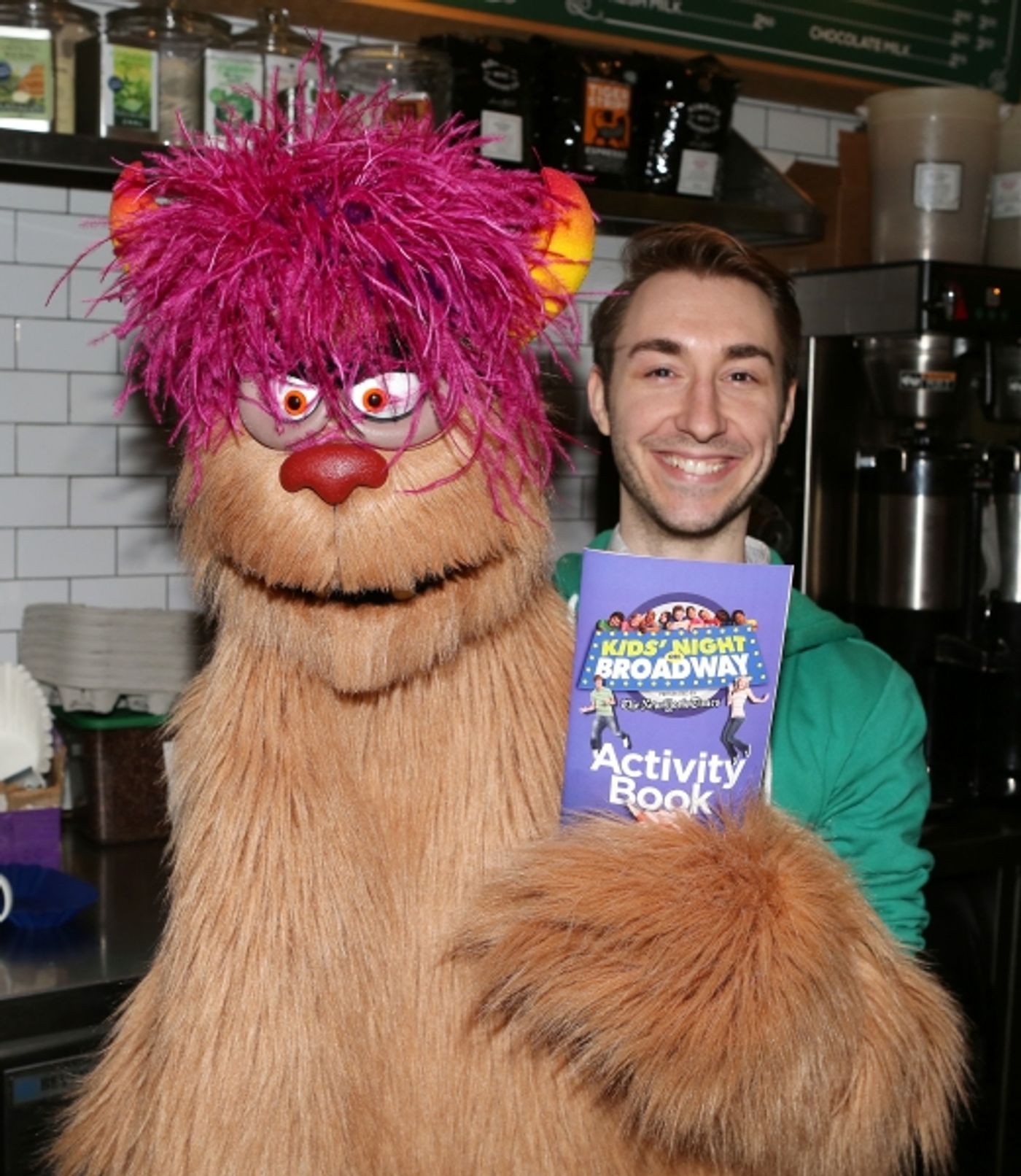 Photo Coverage: AVENUE Q's Trekkie Monster Serve Sweet Treats at Schmackary's  Image