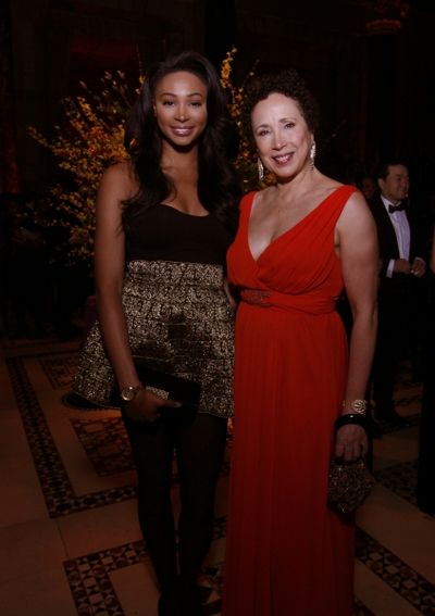 Virginia Johnson and Nana Meriwether, Miss USA 2012 Photo