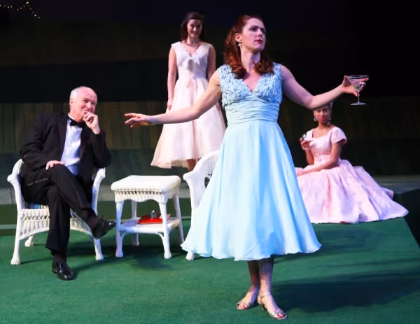 Leonato (David McCann), Margaret (Olivia Saccomanno) and Ursula (Khetanya Henderson)  Photo