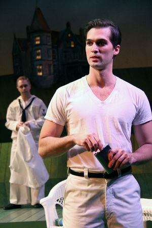 Don John (Will Haden) and Conrad (Ryan Marcone) conspire Photo