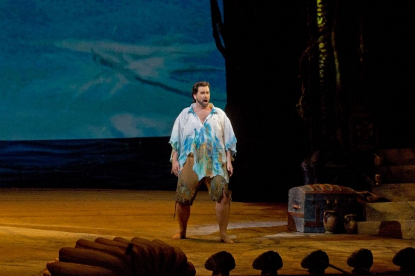Photo Flash: Placido Domingo, Susan Graham, David Daniels and More in THE ENCHANTED ISLAND - All the Pics!  Image