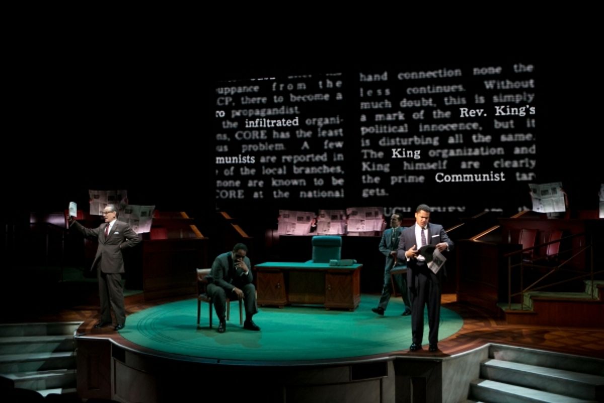 Bryan Cranston, J. Bernard Calloway, Christopher Liam Moore, Brandon J. Dirden at 