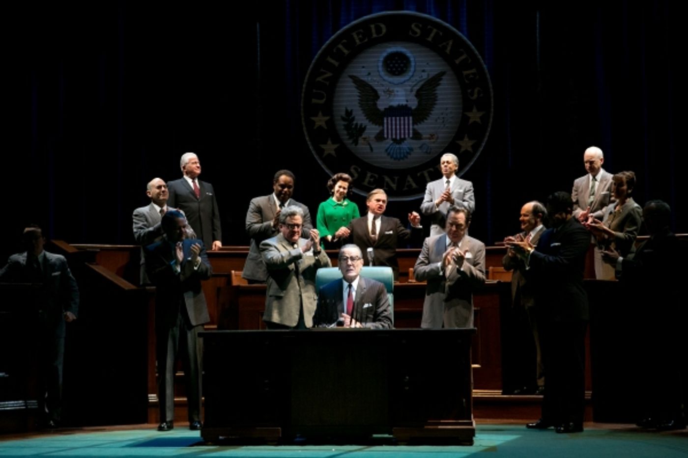 Photo Flash: Bryan Cranston is LBJ! First Look at ALL THE WAY on Broadway  Image