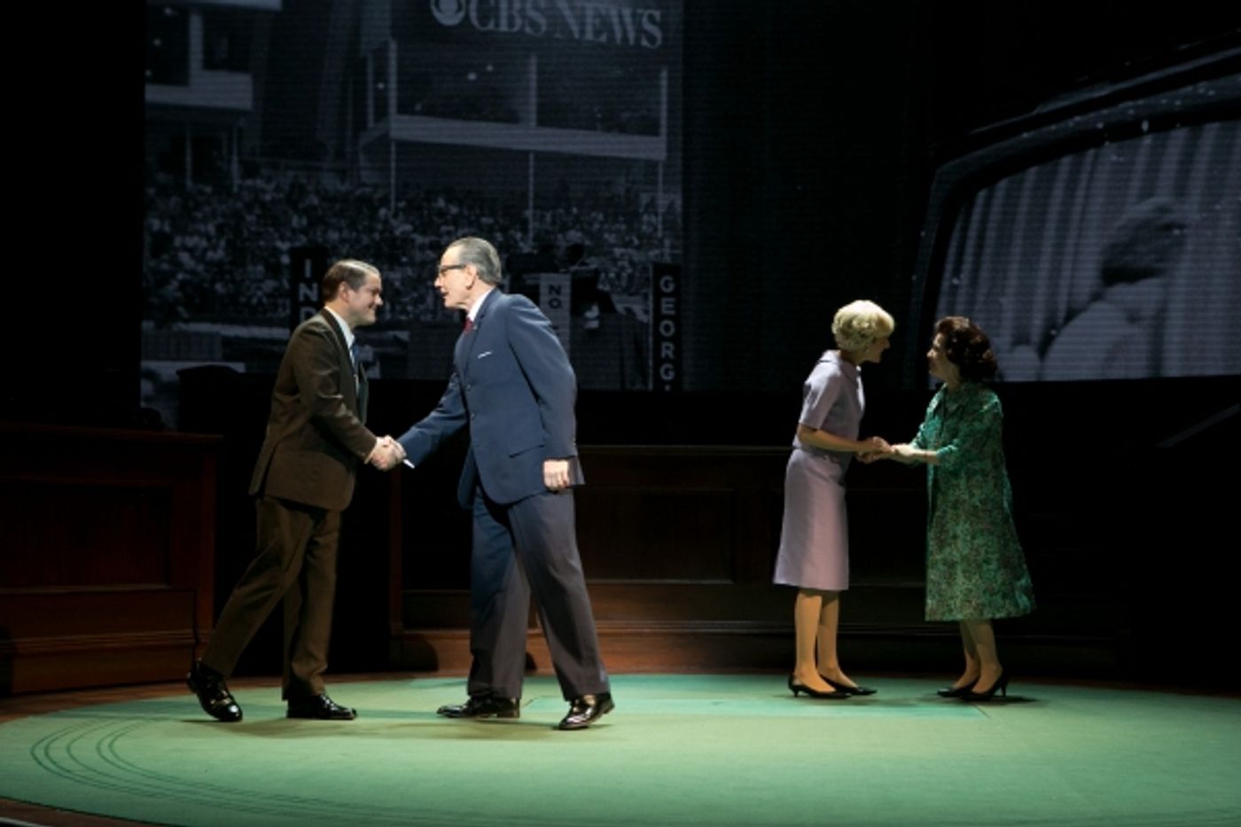 Photo Flash: Bryan Cranston is LBJ! First Look at ALL THE WAY on Broadway  Image