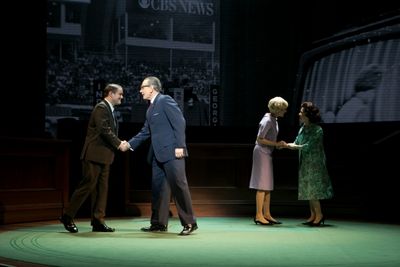 Robert Petkoff, Bryan Cranston, Susannah Schulman, Betsy Aidem Photo