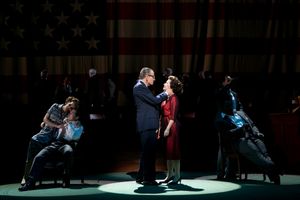 Bryan Cranston and Betsy Aidem Photo