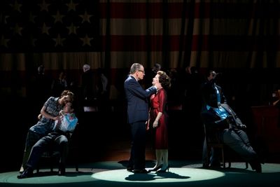 Bryan Cranston and Betsy Aidem Photo