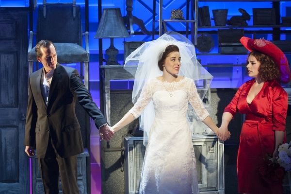 Cliff Samuels, Mara Davi and Alysha Umphress Photo