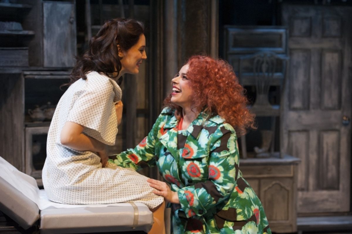 Mara Davi and Alysha Umphress at 