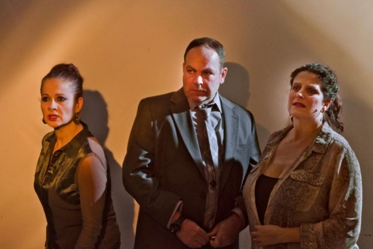 Vera Beren (as Leeann), Michael Tomlinson (as Remi) and Catherine Porter (as Lori) at 