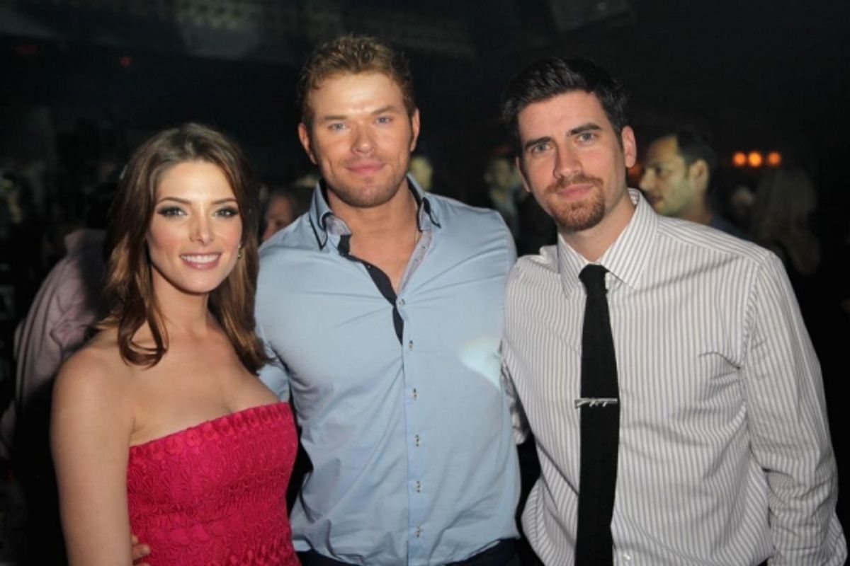 Ashley Greene, Kellan Lutz and Ryan Rottman at 