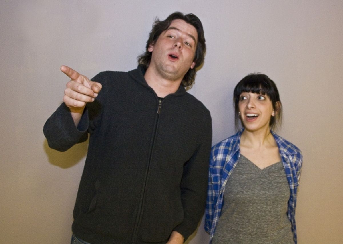 Evan Donnellan and Michelle Torres at 