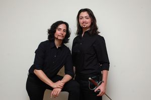 Virginia Baeta (as Sir Credulous Easy) and Elisabeth Preston (as Wittmore) @ BroadwayWorld Virginia Baeta (as Sir Credulous Easy) and Elisabeth Preston (as Wittmore) Photo