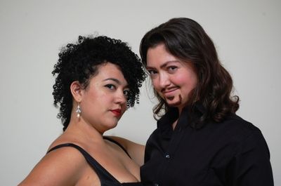 Tiffany Abercrombie (as Lady Fancy) and Elisabeth Preston (as Wittmore) Photo