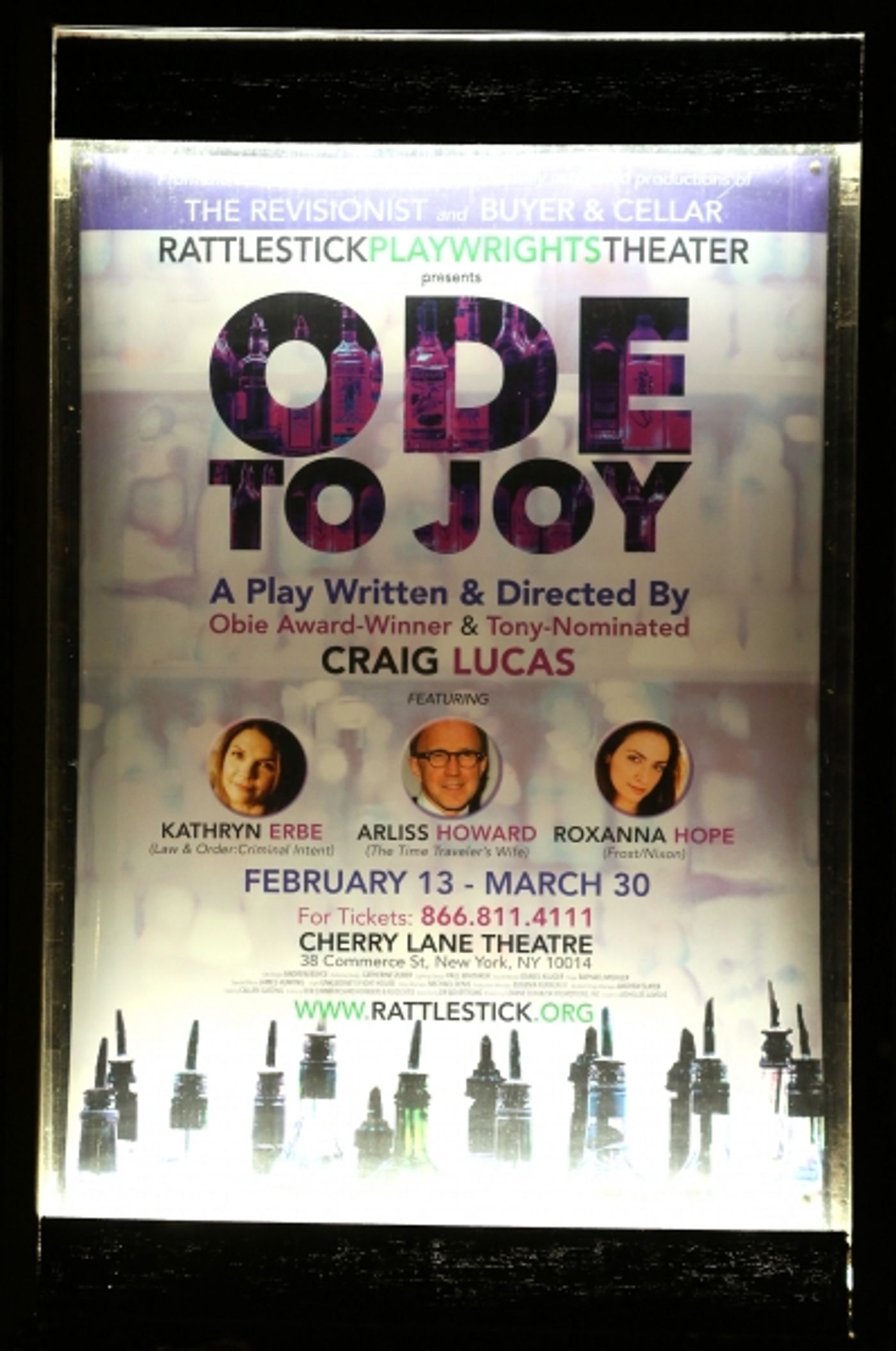 Photo Coverage: Inside Opening Night of Rattlestick Playwrights Theater's ODE TO JOY Photo Coverage: Inside Opening Night of Rattlestick Playwrights Theater's ODE TO JOY Image
