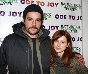 Christopher Abbott and Aya Cash @ BroadwayWorld Christopher Abbott and Aya Cash Photo