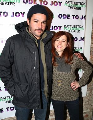 Christopher Abbott and Aya Cash @ BroadwayWorld Christopher Abbott and Aya Cash Photo