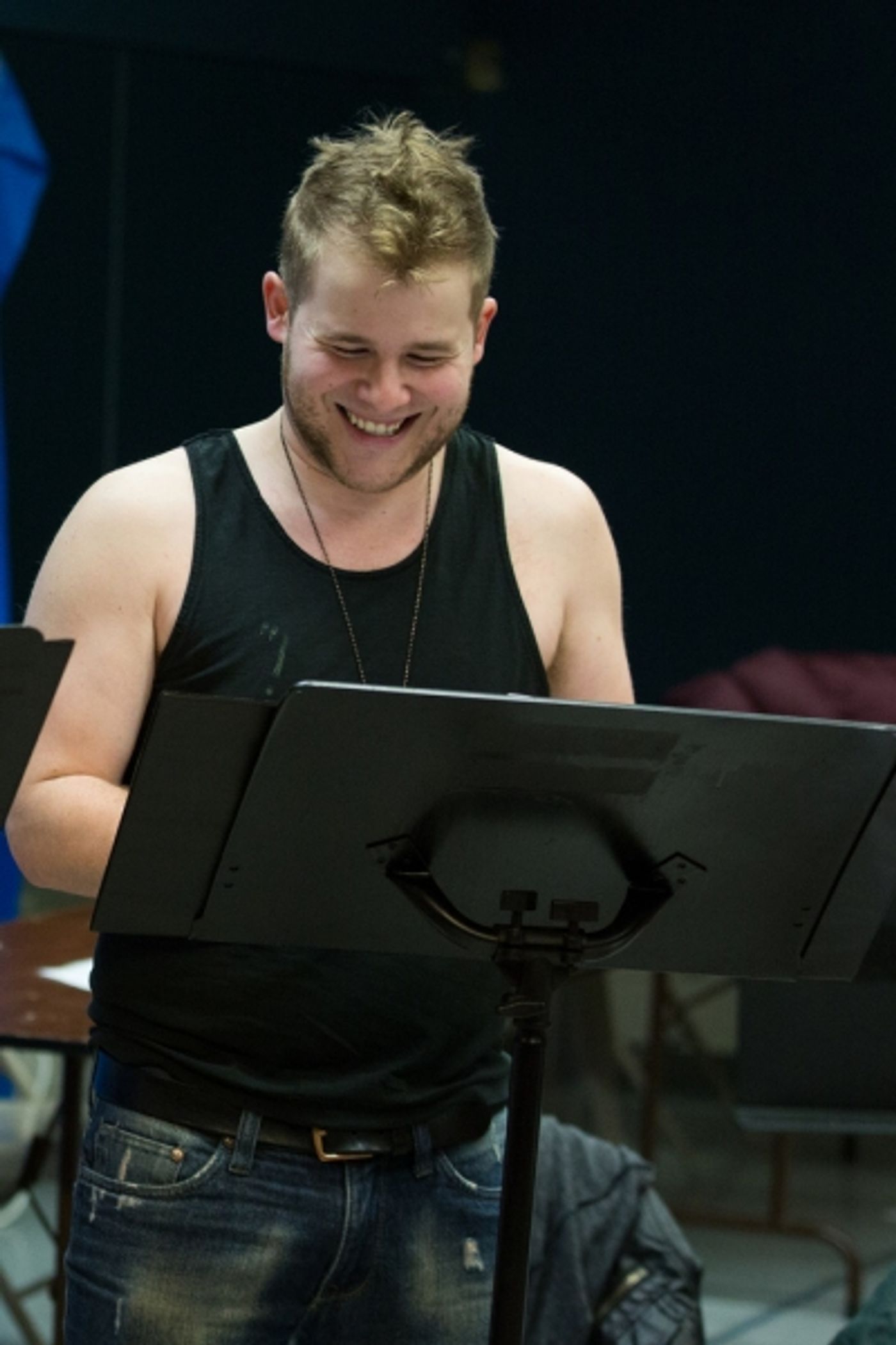 Photo Flash: Matt Doyle, Hunter Foster, Ryan Scott Oliver & More in Rehearsal for Prospect Theater's JASPER IN DEADLAND  Image