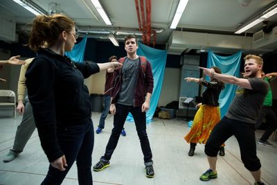 Lorin Latarro,  Matt Doyle, Andi Alhadeff, F. Michael Haynie Photo