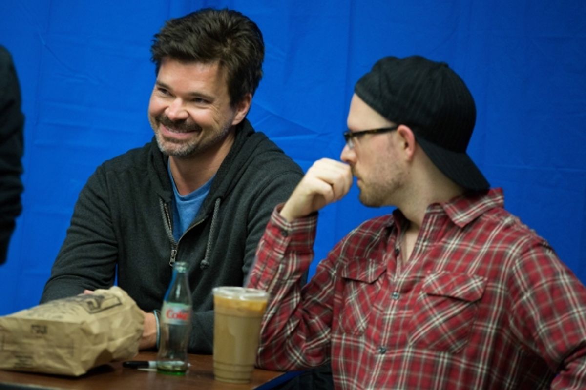 Hunter Foster, Ryan Scott Oliver at 