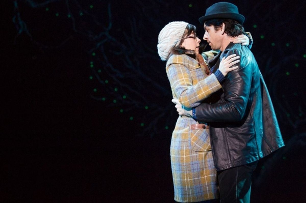 Margo Seibert and Andy Karl at 