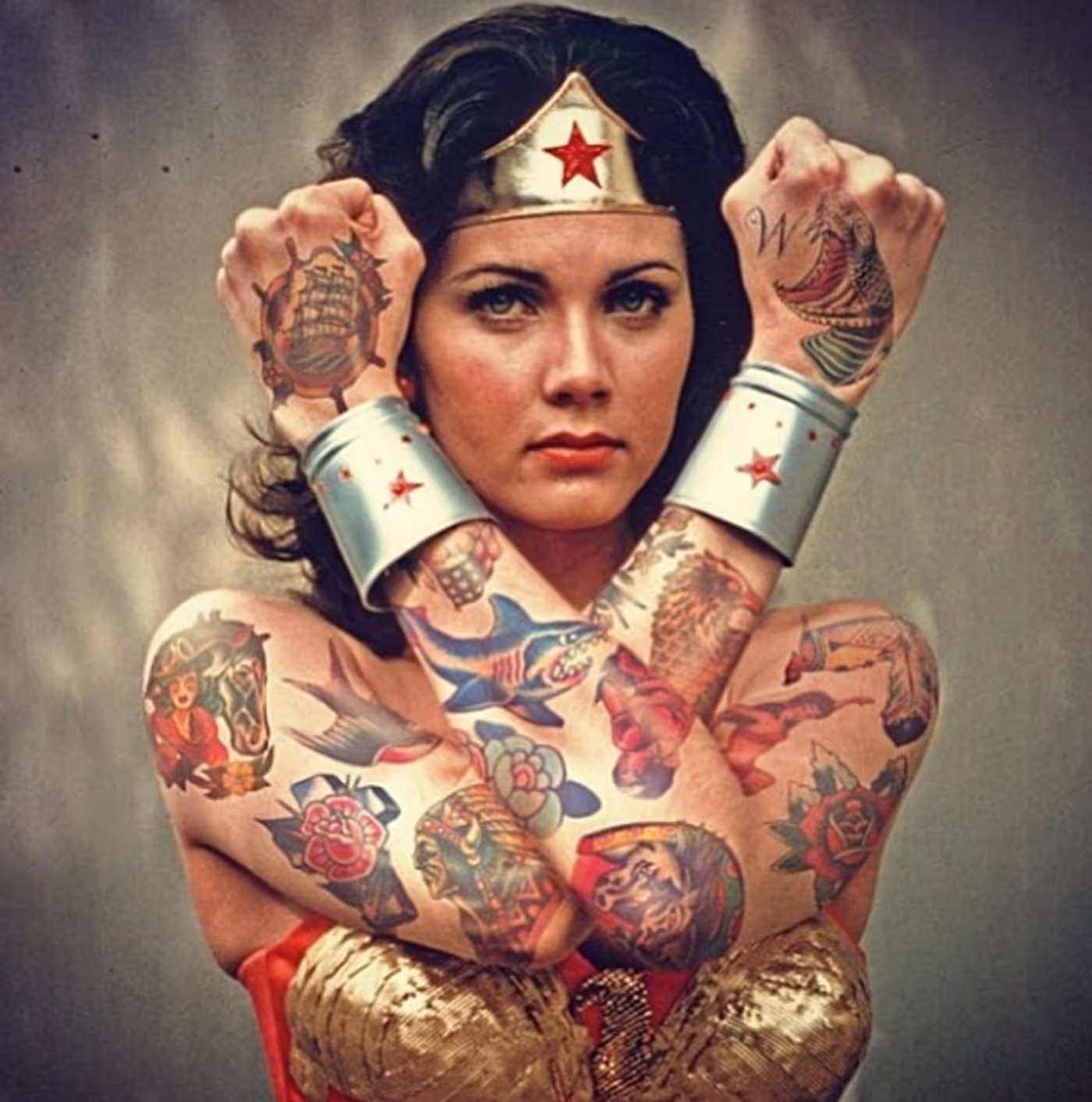 Photo Flash: Artist Cheyenne Randall Re-Imagines Celebrities with Tattoos  Image
