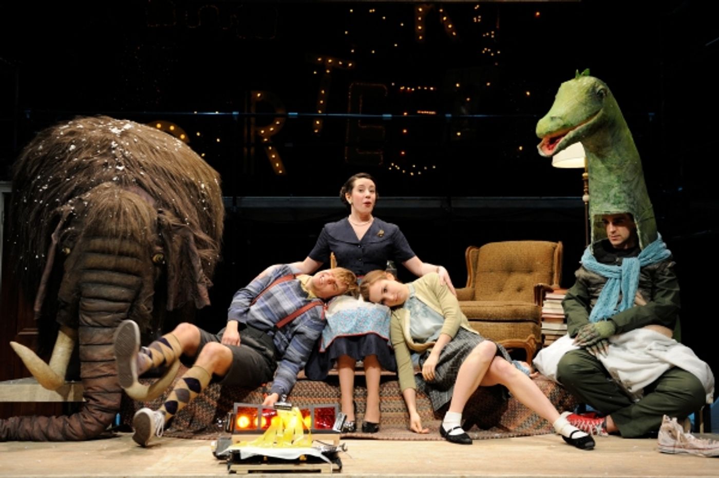 Photo Flash: First Look at Brown University/Trinity Rep MFA Program's THE SKIN OF OUR TEETH Photo Flash: First Look at Brown University/Trinity Rep MFA Program's THE SKIN OF OUR TEETH Image