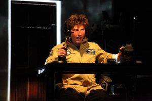 Ian (Clancy McCartney) uses his gaming expertise to execute a real-life drone strike @ BroadwayWorld Ian (Clancy McCartney) uses his gaming expertise to execute a real-life drone strike Photo