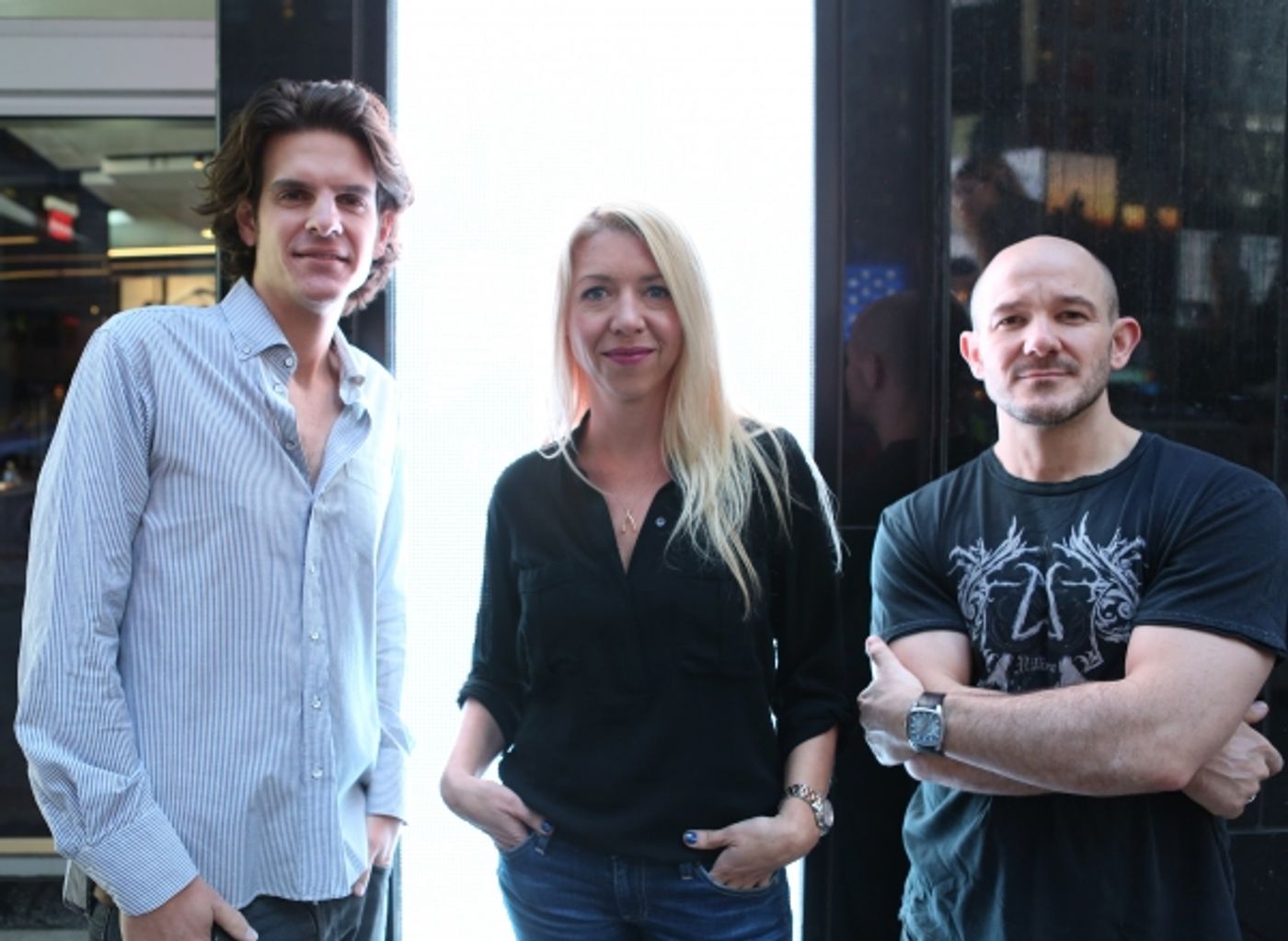 Photo Coverage: Meet ROCKY's Creative Heavyweights Alex Timbers, Steven Hoggett & Kelly Devine! Image
