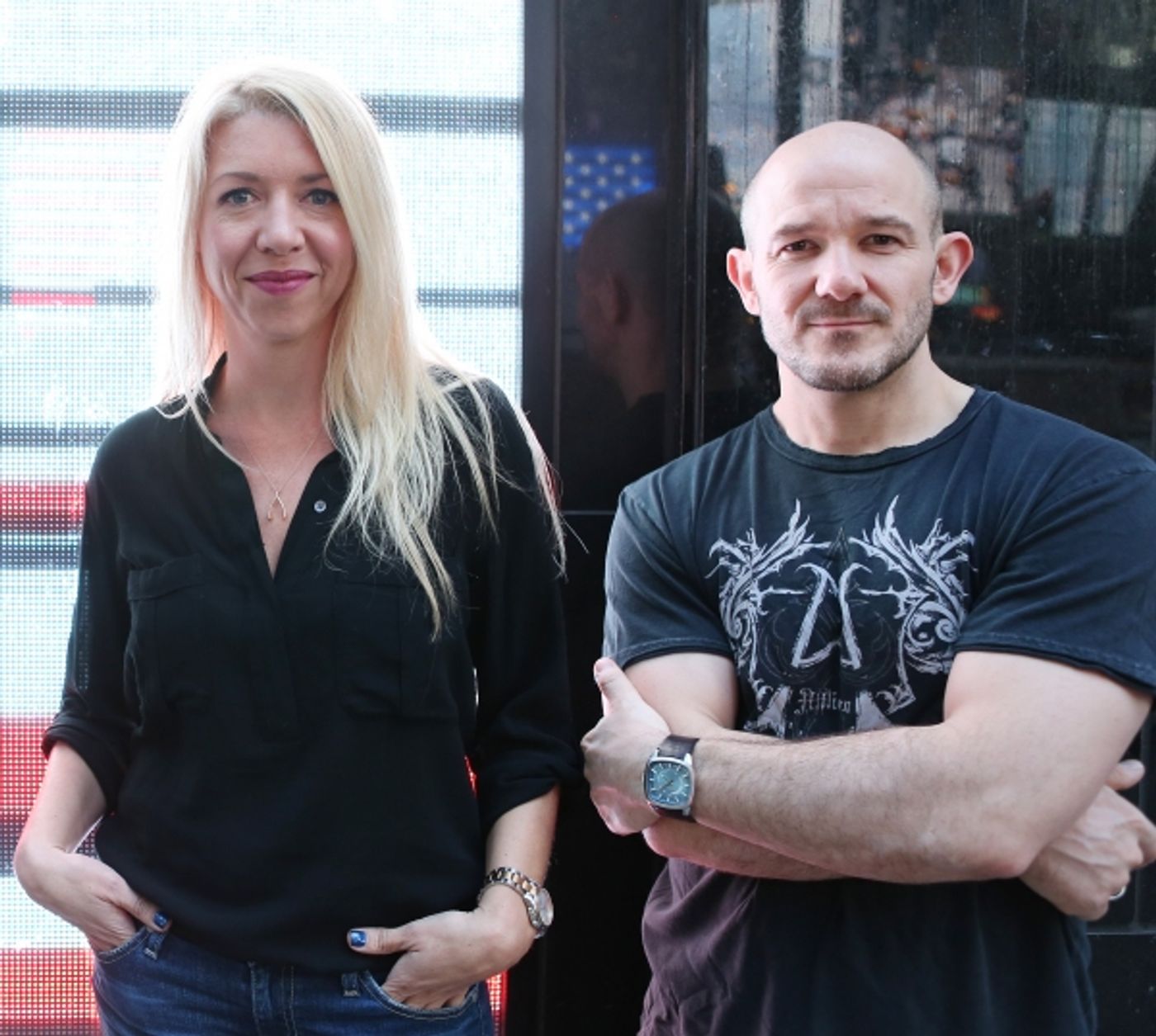 Photo Coverage: Meet ROCKY's Creative Heavyweights Alex Timbers, Steven Hoggett & Kelly Devine! Image