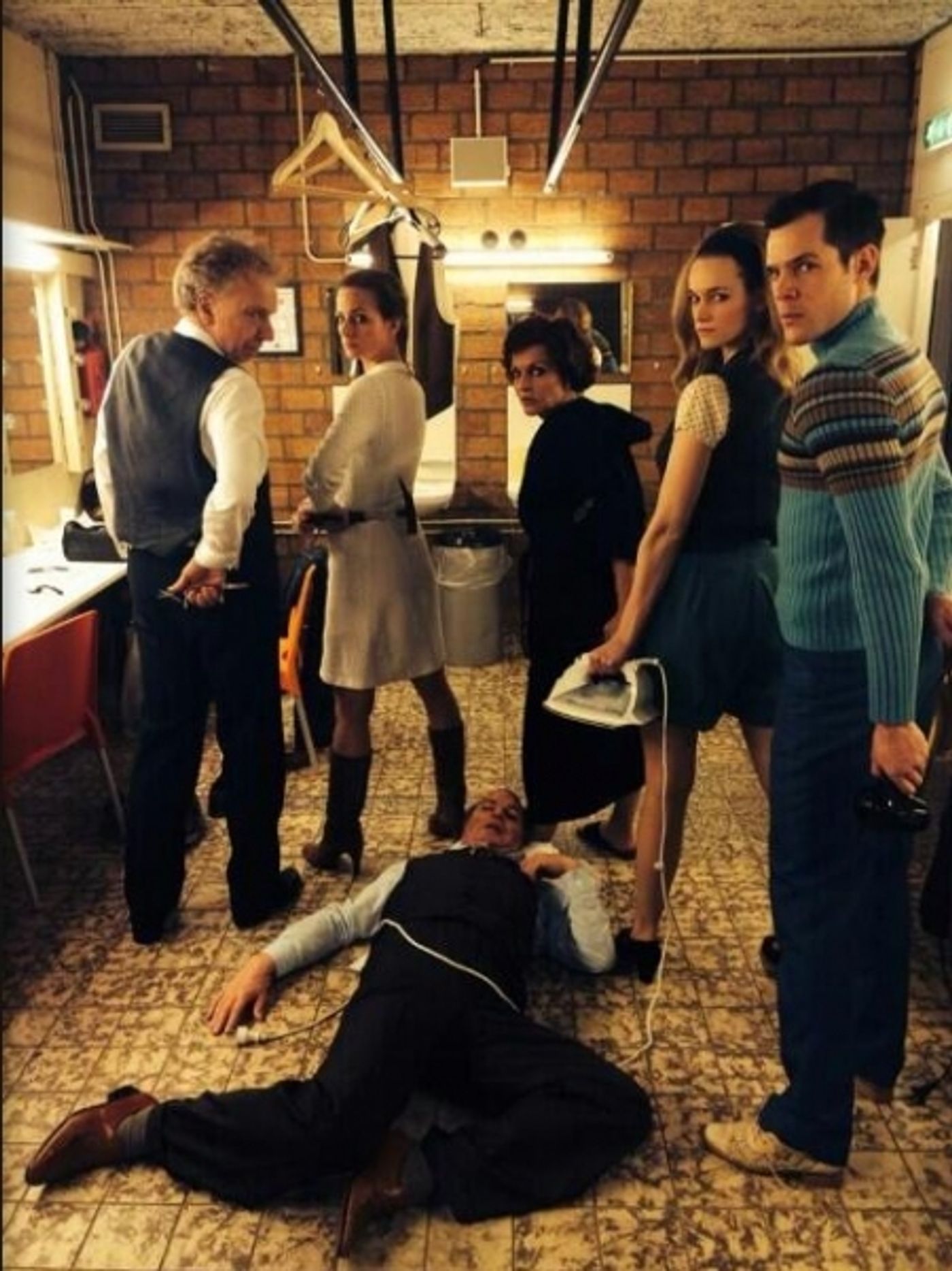 Photo Flash: Saturday Intermission Pics, March 1 - ROCKY, PHANTOM Pump for LES MIS; KINKY BOOTS Cast Passes the Heel & More!  Image