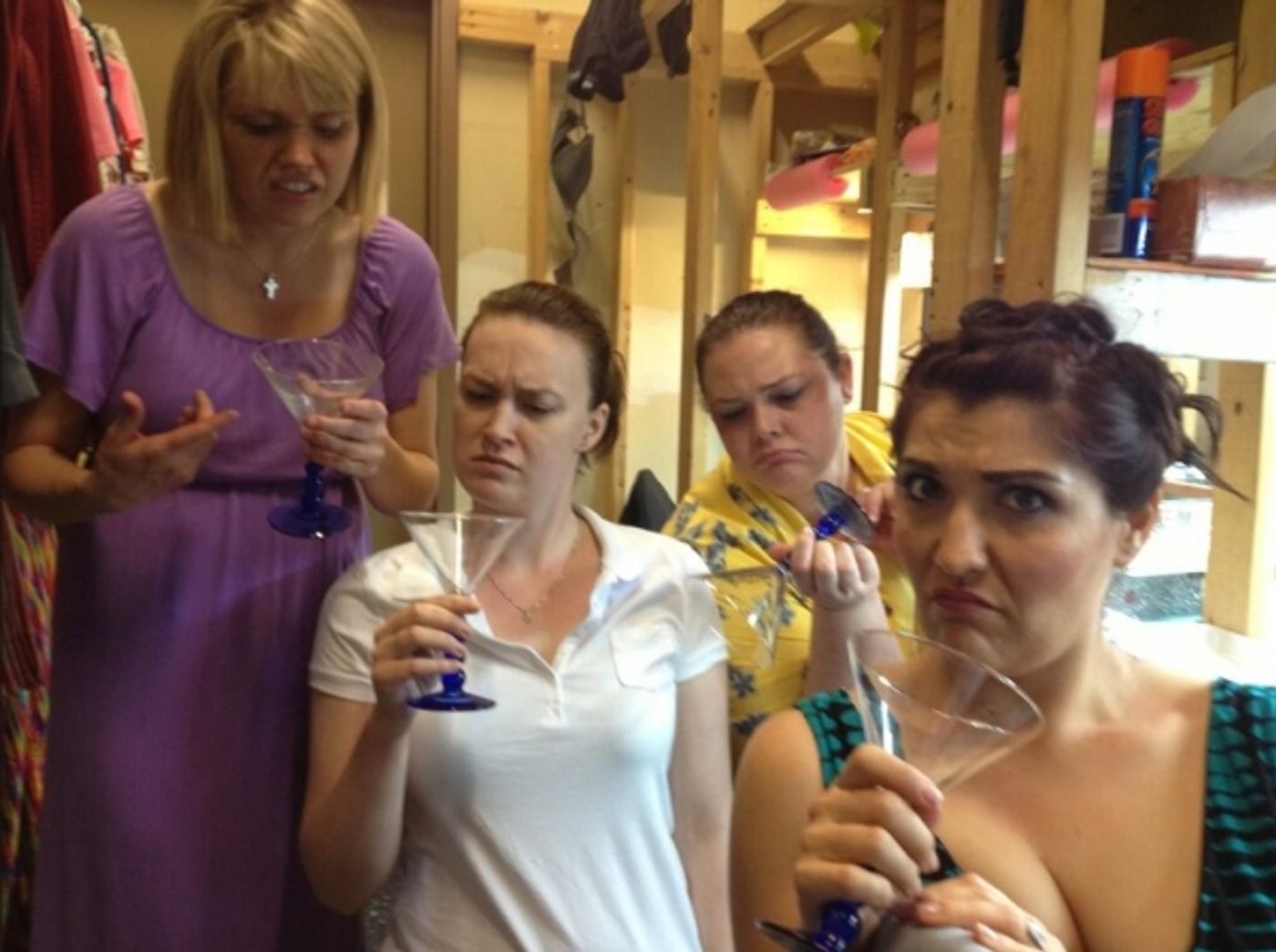 Photo Flash: Saturday Intermission Pics, March 1 - ROCKY, PHANTOM Pump for LES MIS; KINKY BOOTS Cast Passes the Heel & More!  Image