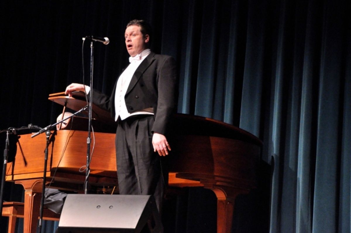 Anthony Kearns at Anthony Kearns Gives Benefit Concert for Oasis