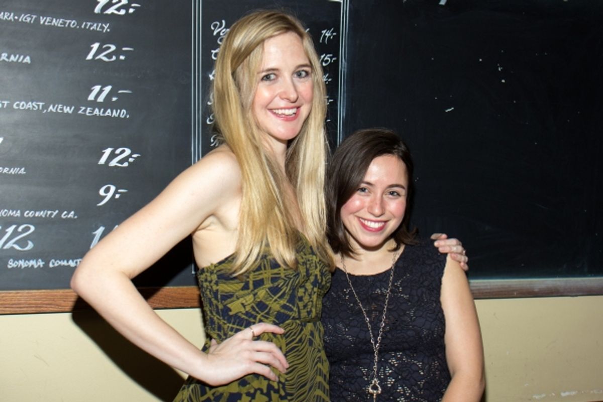 Clea Alsip, Emma Galvin at 