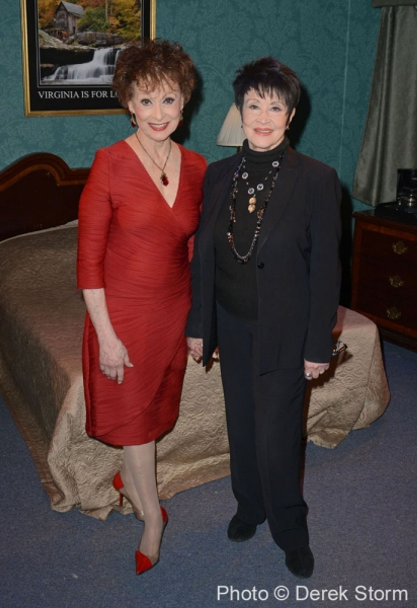 Photo Flash: Original WEST SIDE STORY Cast Reunites with Carol Lawrence at HANDLE WITH CARE!  Image