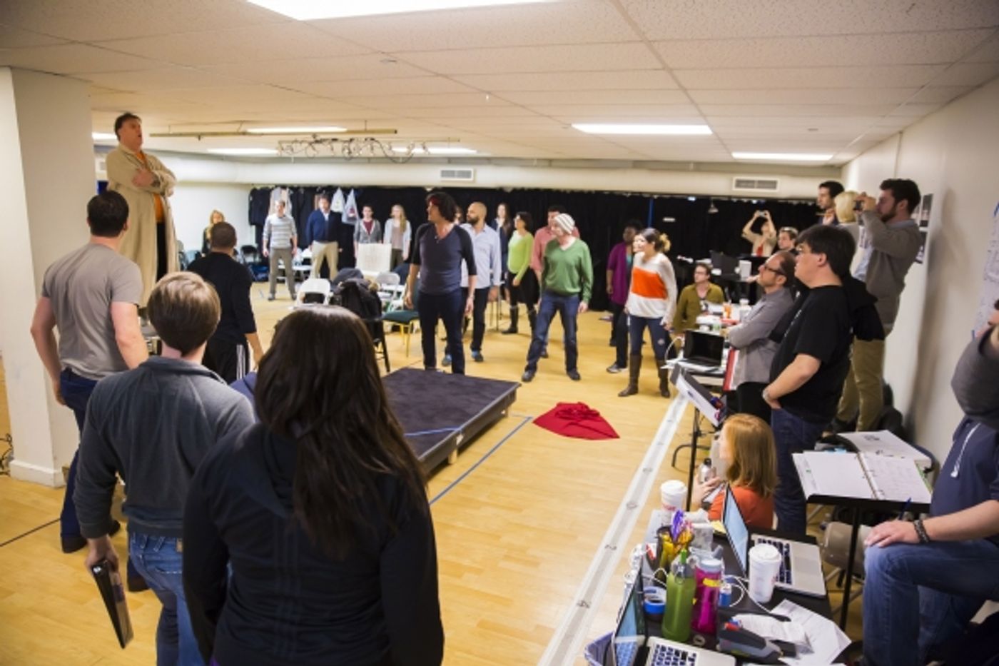Photo Flash: In Rehearsal for New York Philharmonic's SWEENEY TODD with Emma Thompson, Bryn Terfel & More!  Image