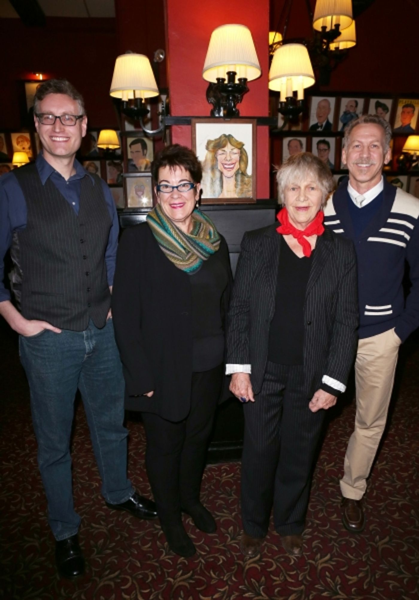 Photo Coverage: Estelle Parsons and the Company of THE VELOCITY OF AUTUMN Meet the Press!  Image