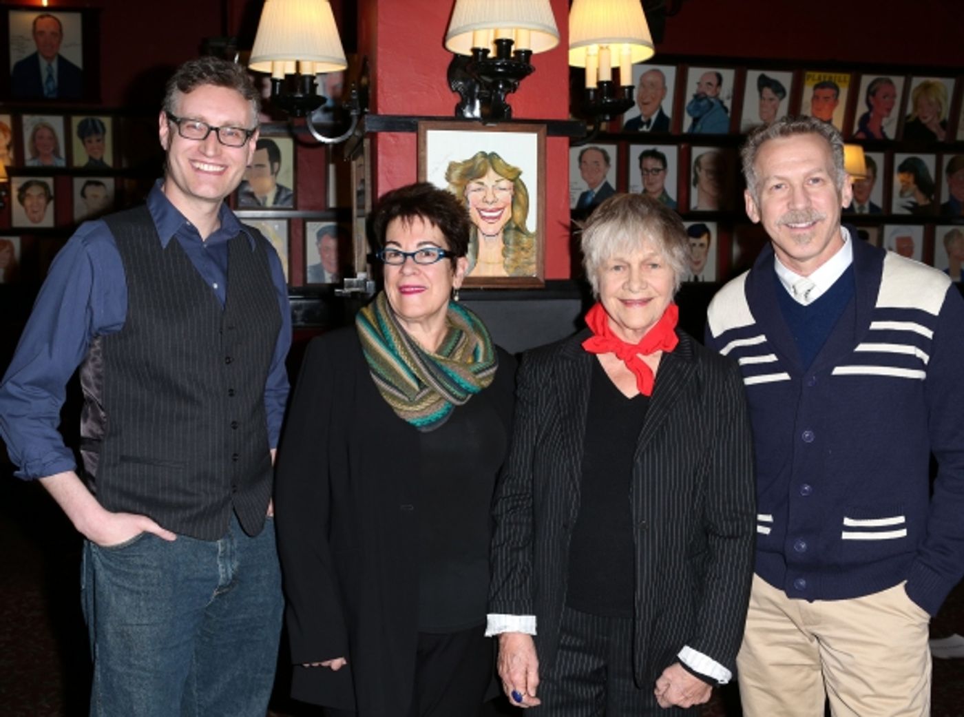 Photo Coverage: Estelle Parsons and the Company of THE VELOCITY OF AUTUMN Meet the Press!  Image