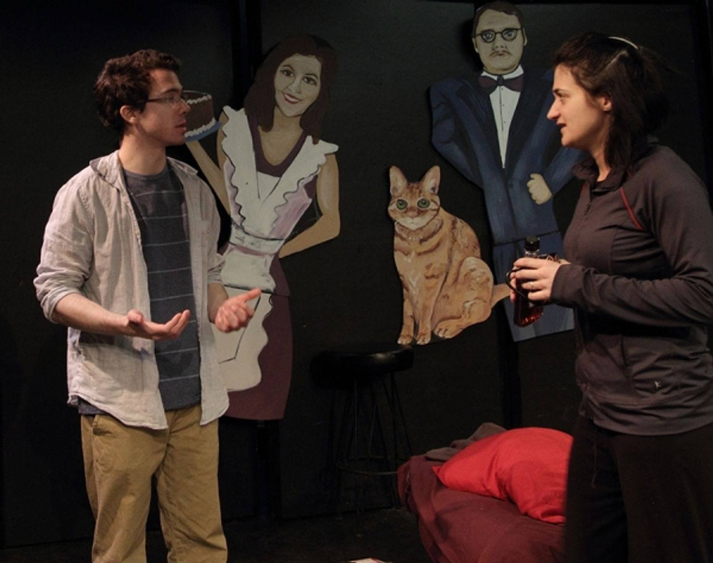 Photo Flash: First Look at Playhouse Creatures' CHARLOTTE THE DESTROYER, Running thru 3/8 at FRIGID New York  Image