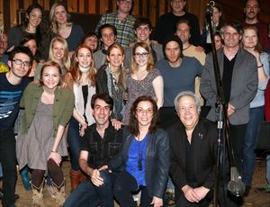 Composer Jason Robert Brown, Playwright Marsha Norman, Director Bartlett Sher with ca Photo