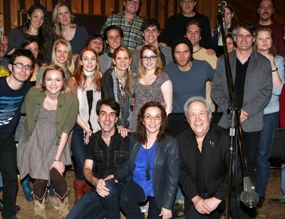 Composer Jason Robert Brown, Playwright Marsha Norman, Director Bartlett Sher with ca Photo