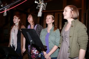 Ephie Aardema, Jennifer Allen, Whitney Bashor and Katie Klaus  Photo