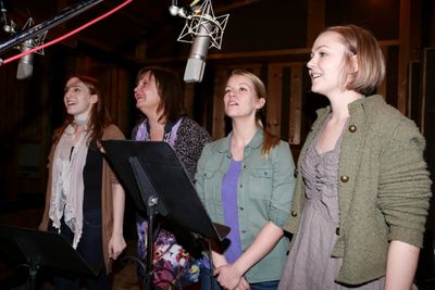 Ephie Aardema, Jennifer Allen, Whitney Bashor and Katie Klaus  Photo