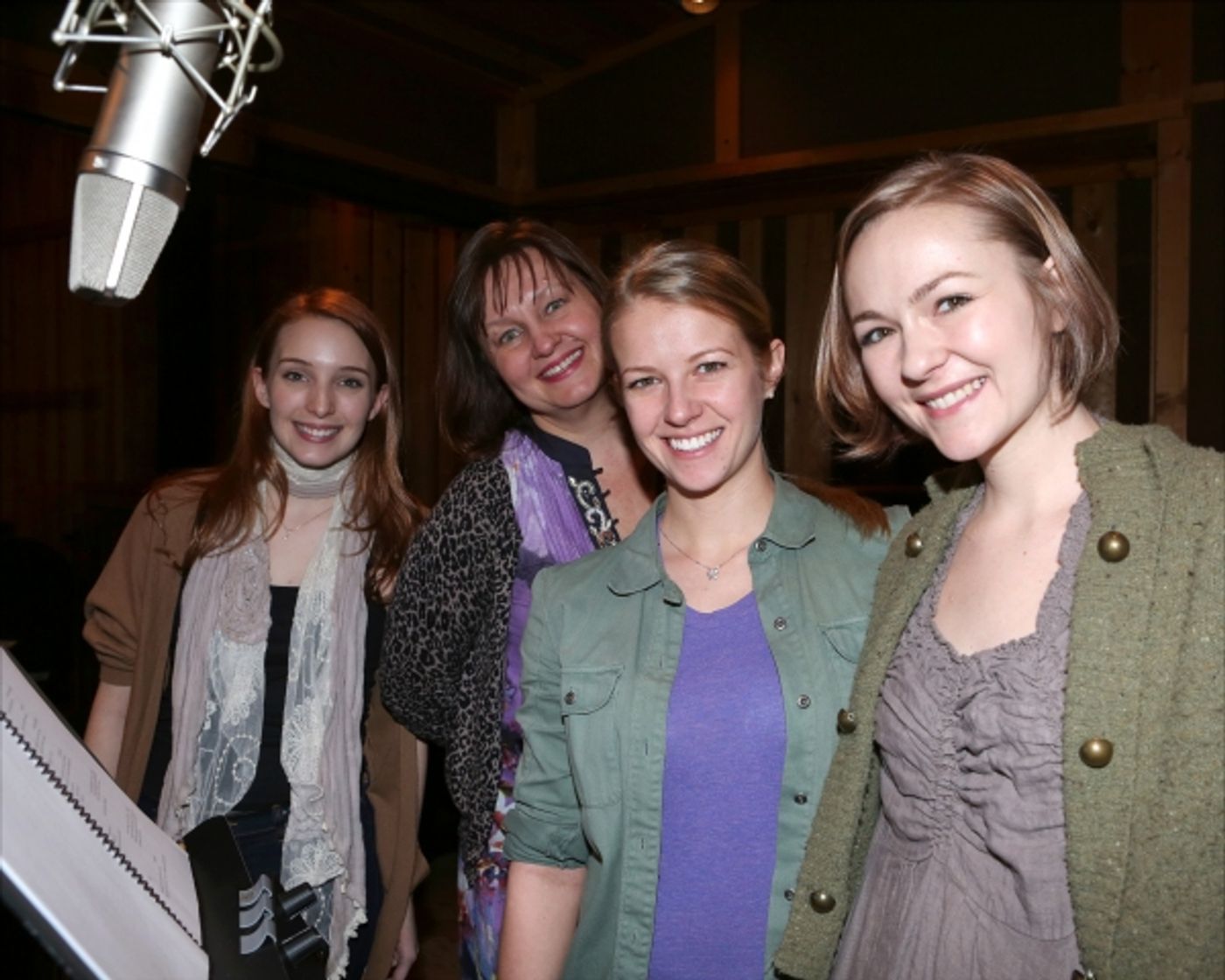 Photo Coverage: In the Recording Studio with Kelli O'Hara, Steven Pasquale and the Cast of THE BRIDGES OF MADISON COUNTY  Image