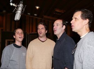 Luke Marinkovich, Aaron Ramey, Dan Sharkey and Michael X. Martin  Photo