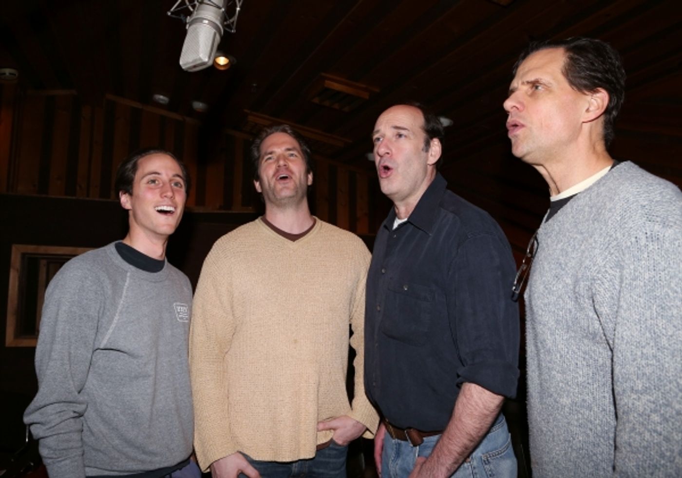Photo Coverage: In the Recording Studio with Kelli O'Hara, Steven Pasquale and the Cast of THE BRIDGES OF MADISON COUNTY  Image