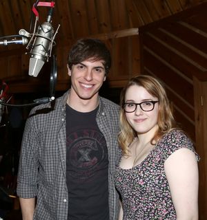 Derek Klena and Caitlin Kinnunen  Photo