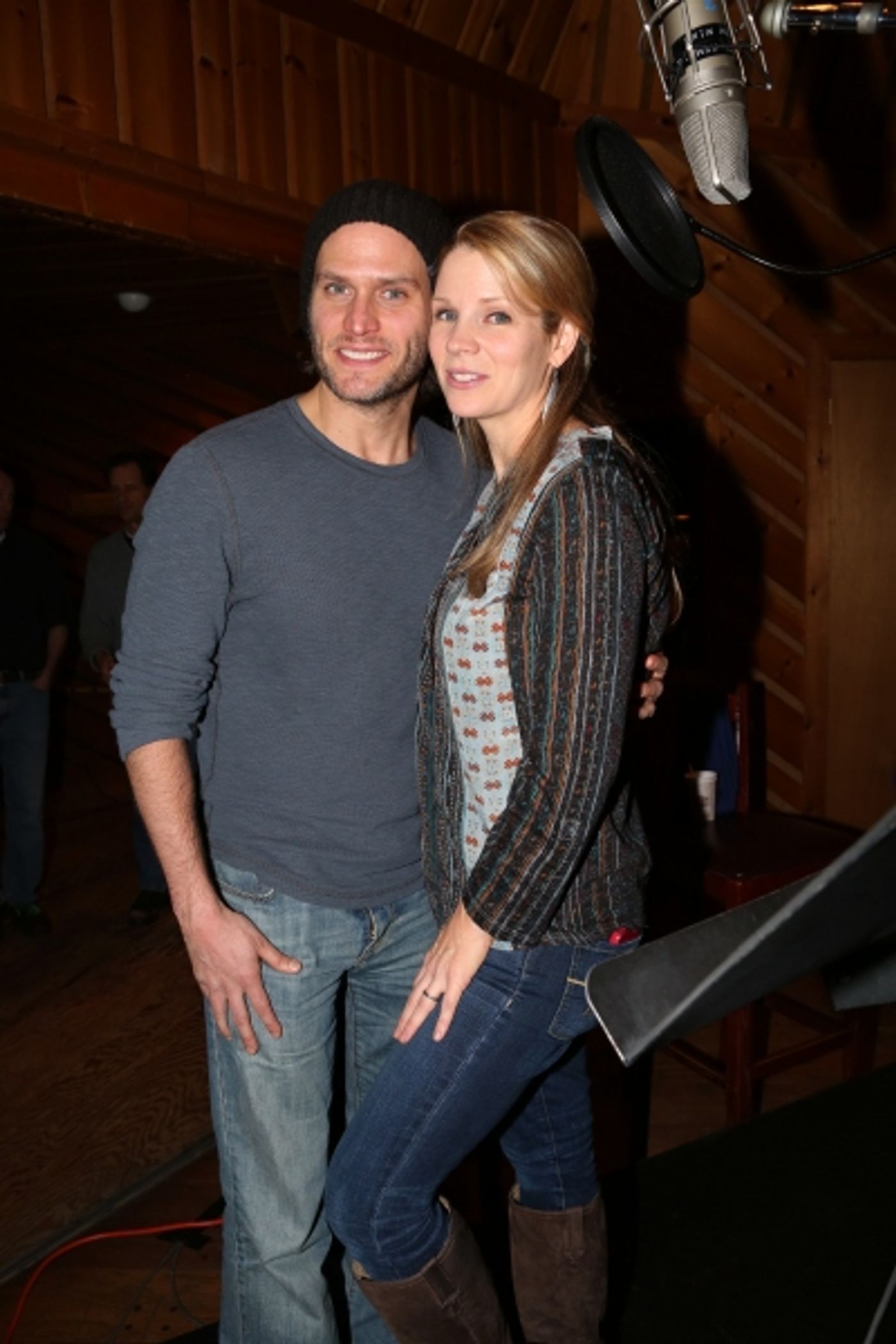 Photo Coverage: In the Recording Studio with Kelli O'Hara, Steven Pasquale and the Cast of THE BRIDGES OF MADISON COUNTY  Image