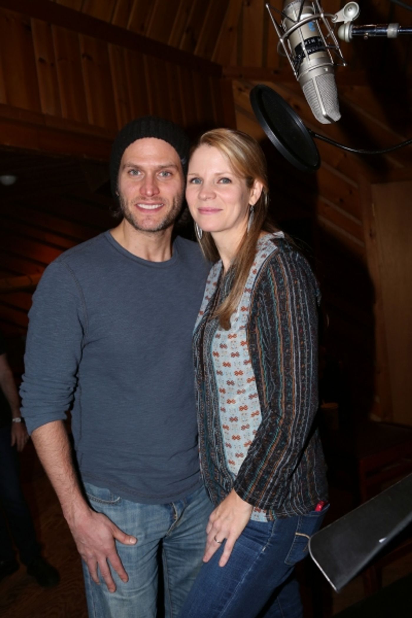 Photo Coverage: In the Recording Studio with Kelli O'Hara, Steven Pasquale and the Cast of THE BRIDGES OF MADISON COUNTY  Image